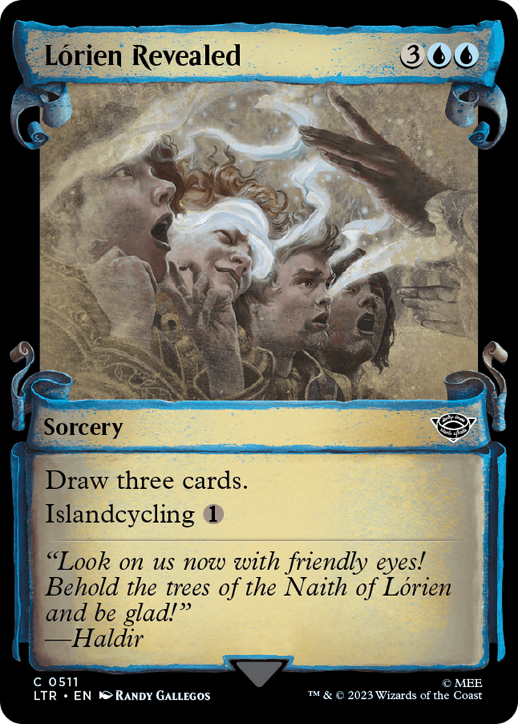 Lórien Revealed (LTR-511) - The Lord of the Rings: Tales of Middle-earth: (Showcase) Foil