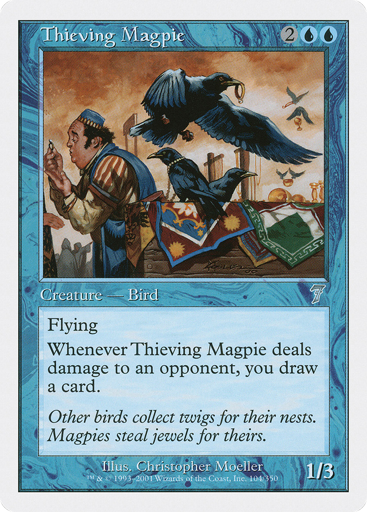 Thieving Magpie (7ED-104) - Seventh Edition