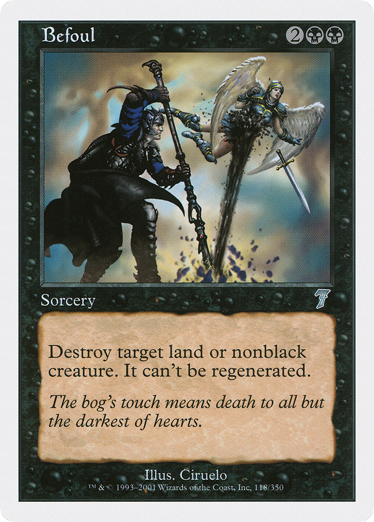 Befoul (7ED-118) - Seventh Edition