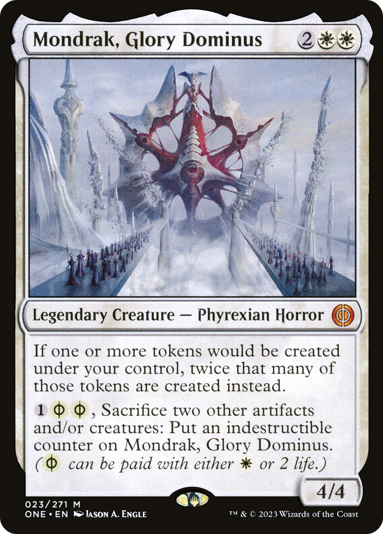 Mondrak, Glory Dominus (ONE-023) - Phyrexia: All Will Be One Foil
