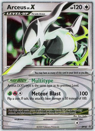 Arceus LV.X - DP56 DP56/56 - Diamond and Pearl Promos Holofoil