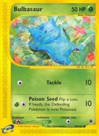 Bulbasaur (94) 94/165 - Expedition Reverse Holofoil