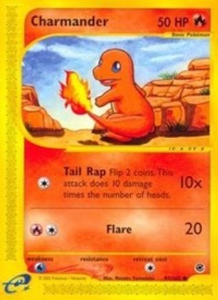 Charmander (97) 97/165 - Expedition Reverse Holofoil