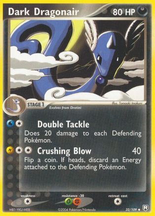 Dark Dragonair - 032/109 32/109 - Team Rocket Returns Reverse Holofoil