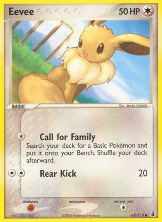 Eevee - 069/113 69/113 - Delta Species Reverse Holofoil