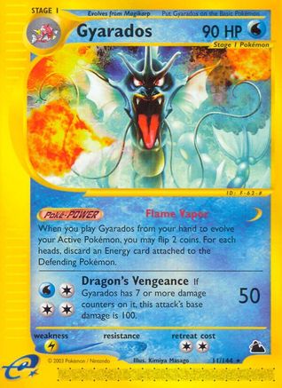 Gyarados (11) 11/144 - Skyridge