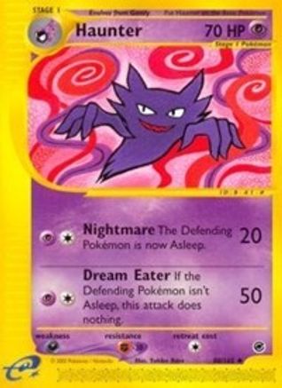 Haunter 80/165 - Expedition Reverse Holofoil