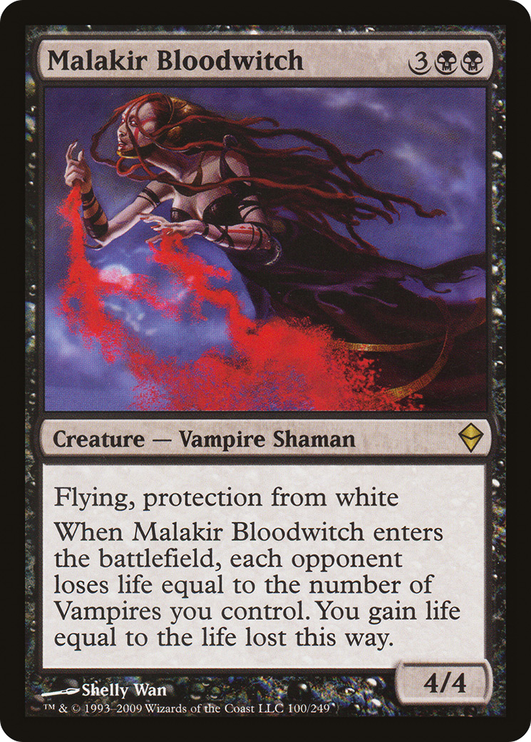 Malakir Bloodwitch (ZEN-100) - Zendikar Foil