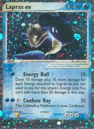 Lapras ex 99/109 - Ruby and Sapphire Holofoil