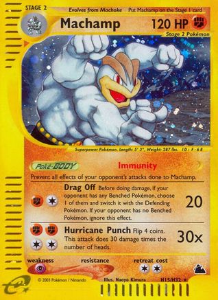 Machamp (H15) H15/144 - Skyridge Holofoil