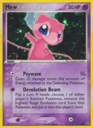 Mew - 040 (Trainer's Challenge Set) 40/40 - Nintendo Promos Holofoil