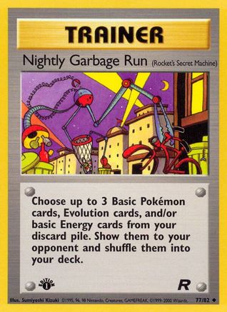 Nightly Garbage Run (Rocket's Secret Machine) 77/82 - Team Rocket Unlimited