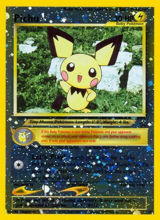Pichu 35/53 - WoTC Promo Reverse Holofoil