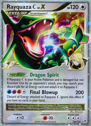 Rayquaza C Lv.X 146/147 - Supreme Victors Holofoil