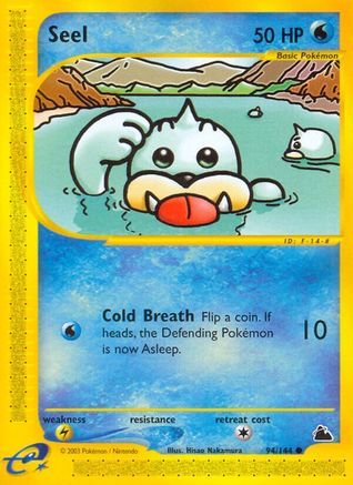 Seel (94) 94/144 - Skyridge Reverse Holofoil