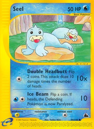 Seel (95) 95/144 - Skyridge Reverse Holofoil