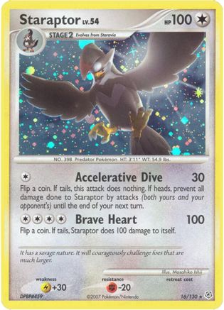 Staraptor 16/130 - Diamond and Pearl Holofoil