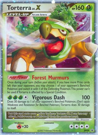 Torterra LV.X - DP09 DP09/56 - Diamond and Pearl Promos Holofoil