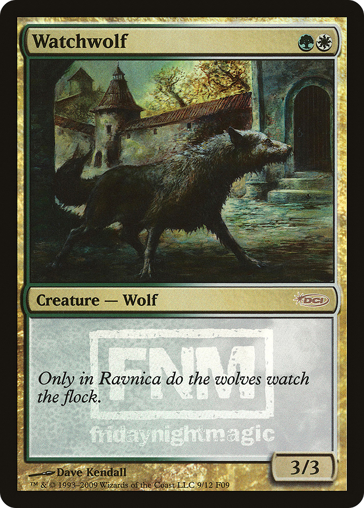Watchwolf (FNM-009) - Friday Night Magic 2009 Foil
