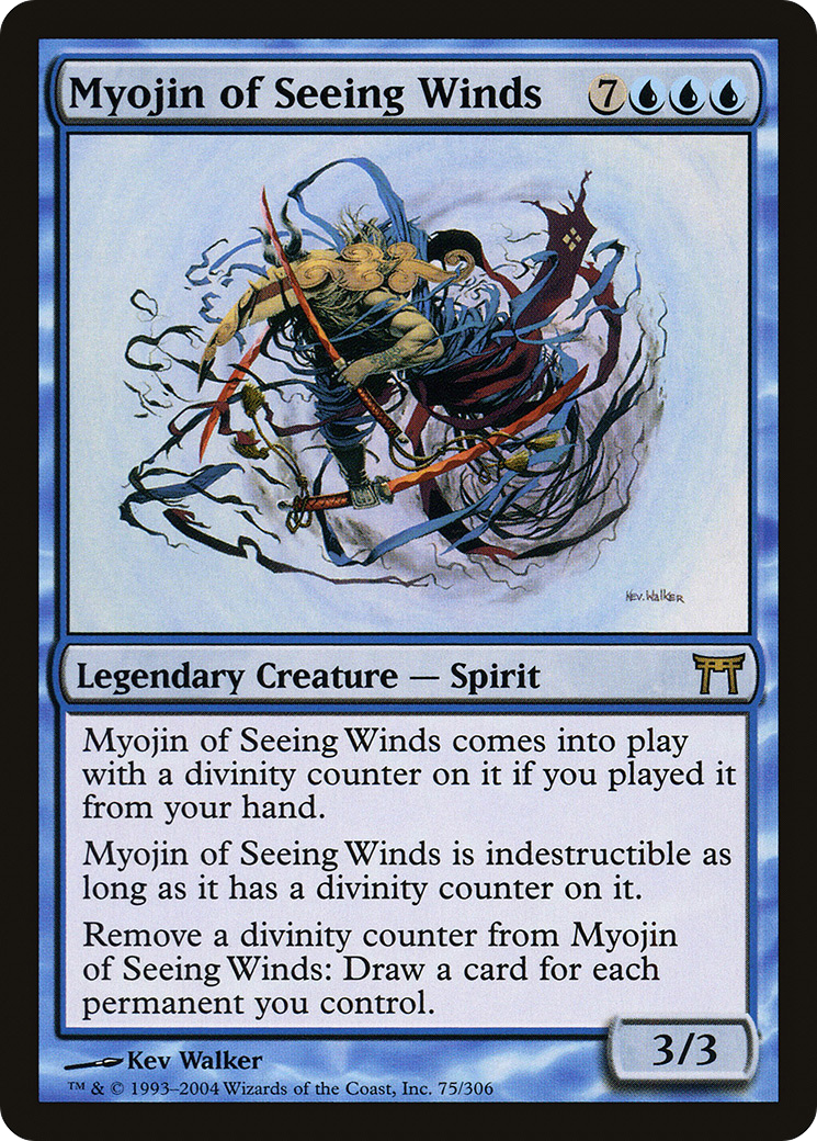 Myojin of Seeing Winds (CHK-075) - Champions of Kamigawa Foil