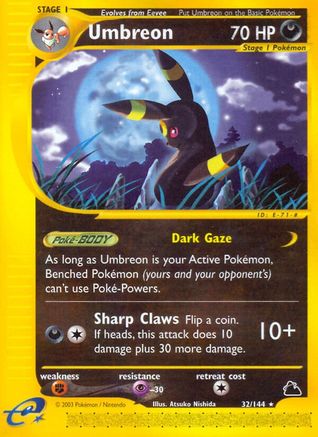 Umbreon (32) 32/144 - Skyridge