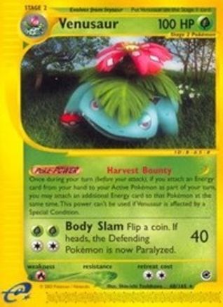 Venusaur (68) 68/165 - Expedition Reverse Holofoil