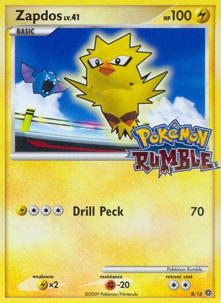 Zapdos 8/16 - Rumble