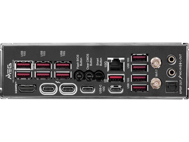 MSI MEG Z890 ACE Z890 LGA1851 Max256GB DDR5 PCI-E ATX Retail