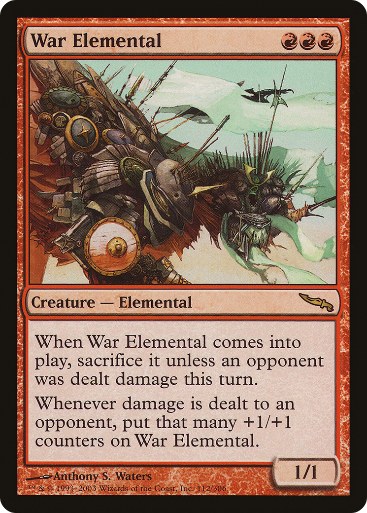 War Elemental (MRD-112) - Mirrodin
