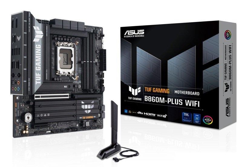 ASUS TUF GAMING B860M-PLUS WIFI B860 LGA1851 192GB DDR5 mATX Retail