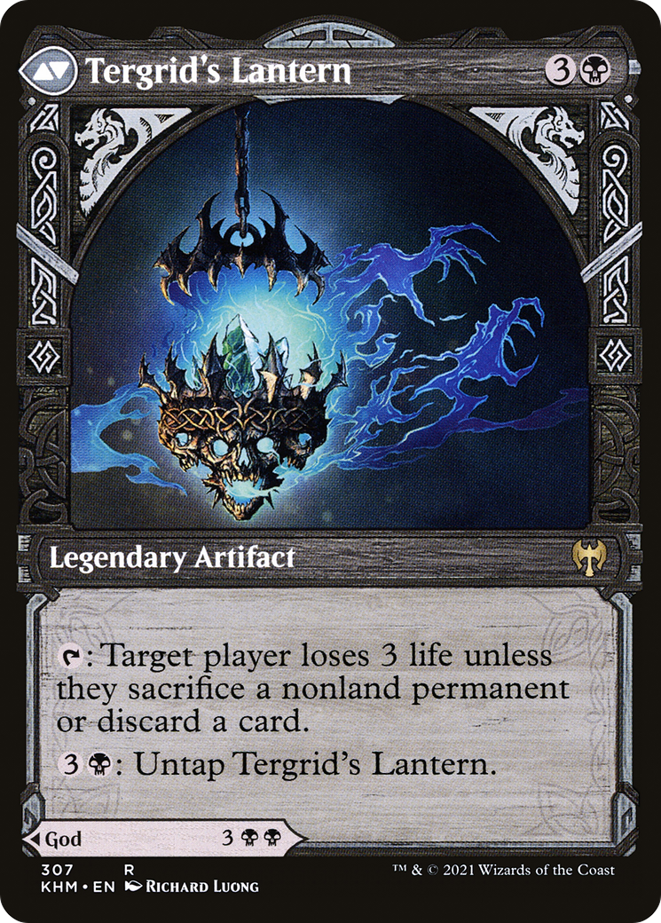 Tergrid, God of Fright // Tergrid's Lantern (KHM-307) - Kaldheim: (Showcase)