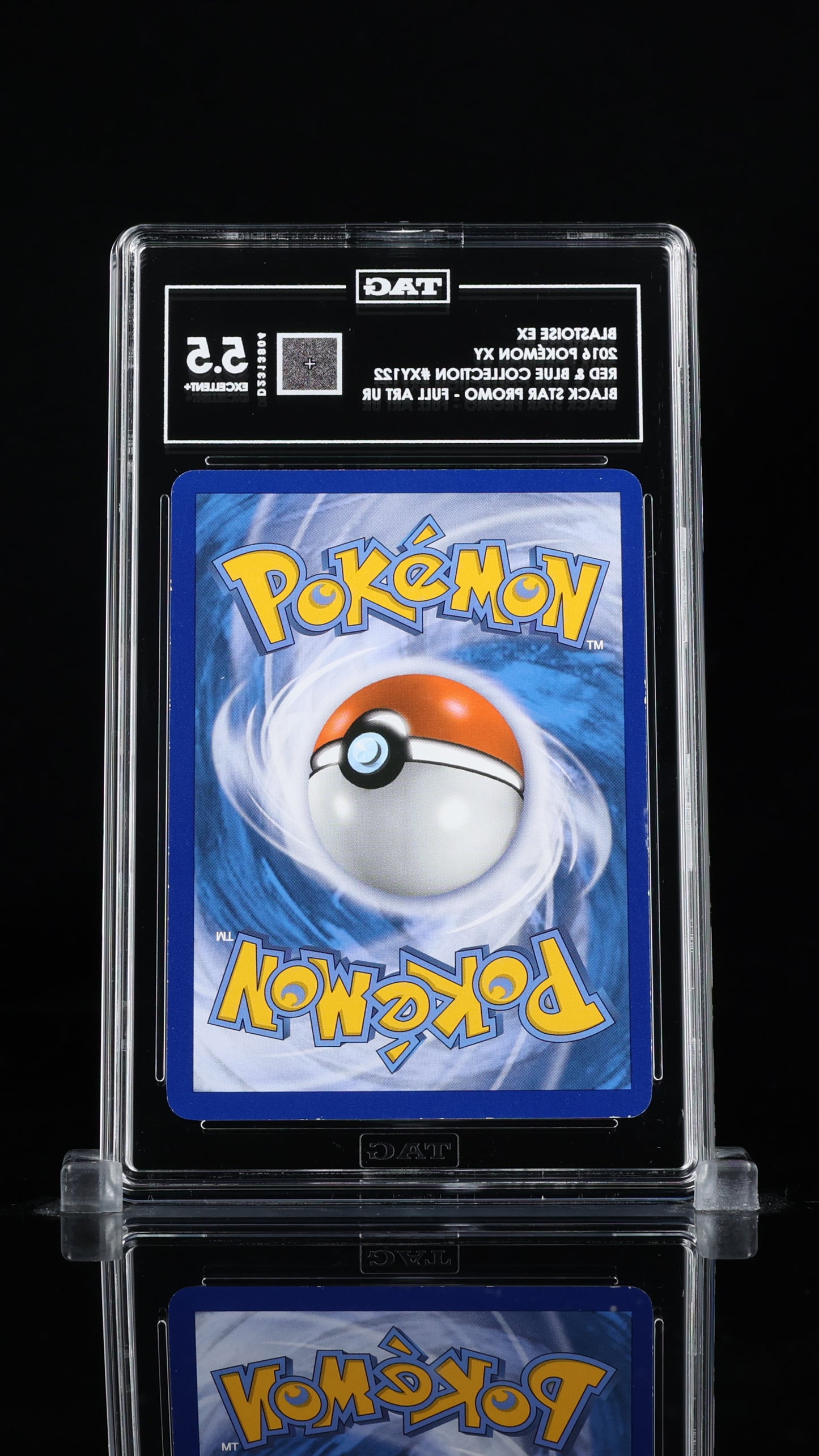 Blastoise EX 5.5 EXCELLENT+ XY122