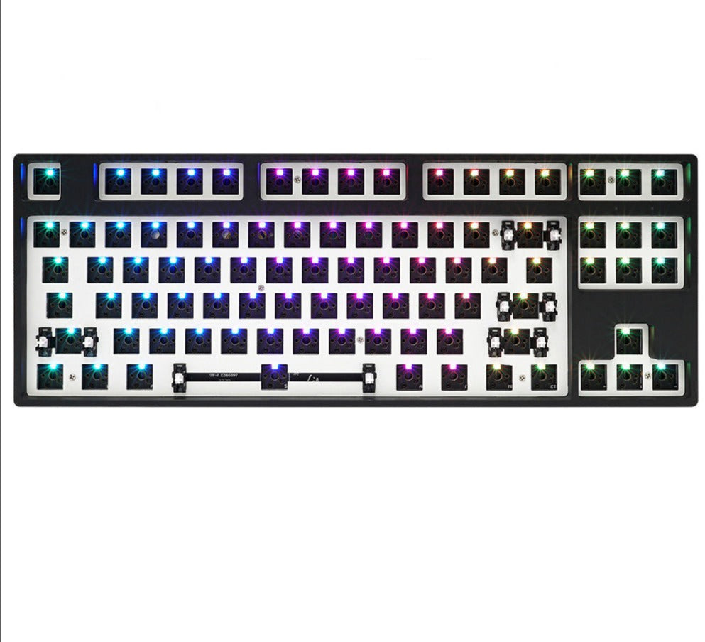 SKYLOONG GK87 Kit de clavier de jeu mécanique à échange à chaud RVB
