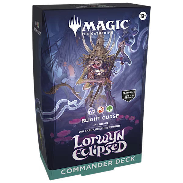 MTG LORWYN ECLIPSED COMMANDER- BLIGHT CURSE