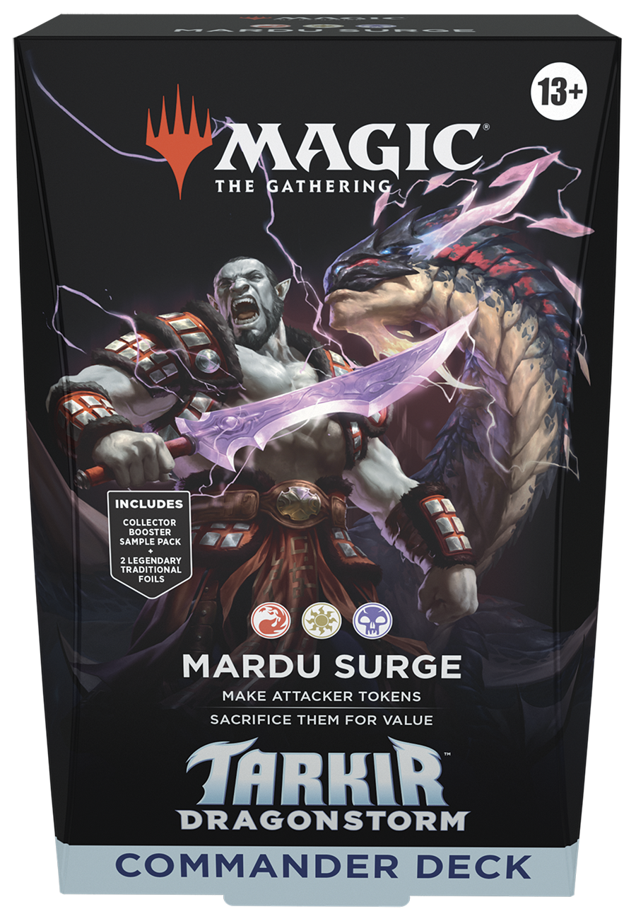 MTG TARKIR DRAGONSTORM COMMANDER DECK- MARDU SURGE