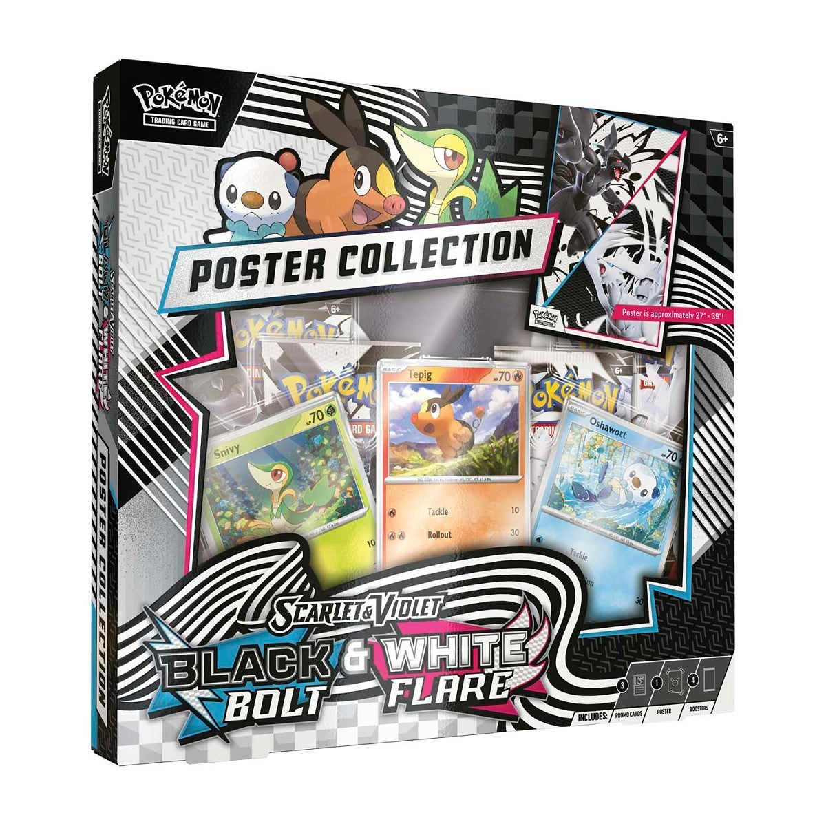 POKEMON BLACK BOLT WHITE FLARE UNOVA POSTER COLLECTION