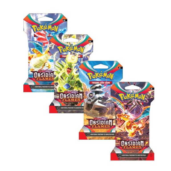 POKEMON SV03 OBSIDIAN FLAMES SLEEVED PACK