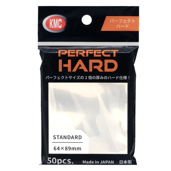 KMC PERFECT FIT HARD CLEAR SLEEVES 50CT