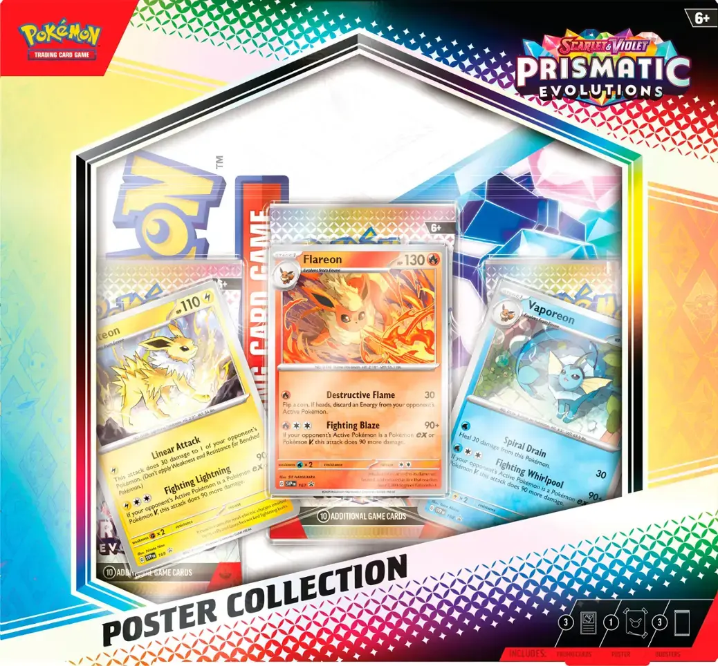 POKEMON PRISMATIC EVOLUTIONS POSTER COLLECTION