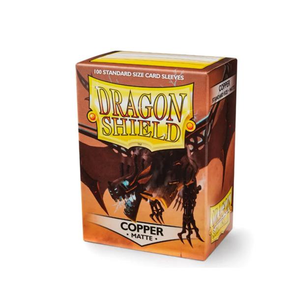 DRAGON SHIELD MATTE COPPER DRACO PRIMUS 100ct