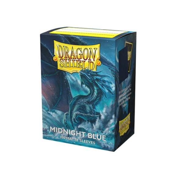DRAGON SHIELD MATTE MIDNIGHT BLUE 100ct