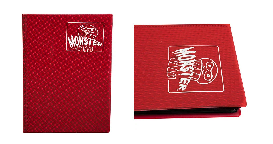 9 POCKET MONSTER BINDER HOLOFOIL RED