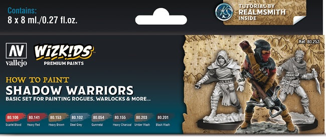VALLEJO: WIZKIDS PREMIUM SET SHADOW WARRIORS