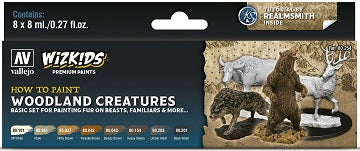VALLEJO: WIZKIDS PREMIUM SET WOODLAND CREATURES