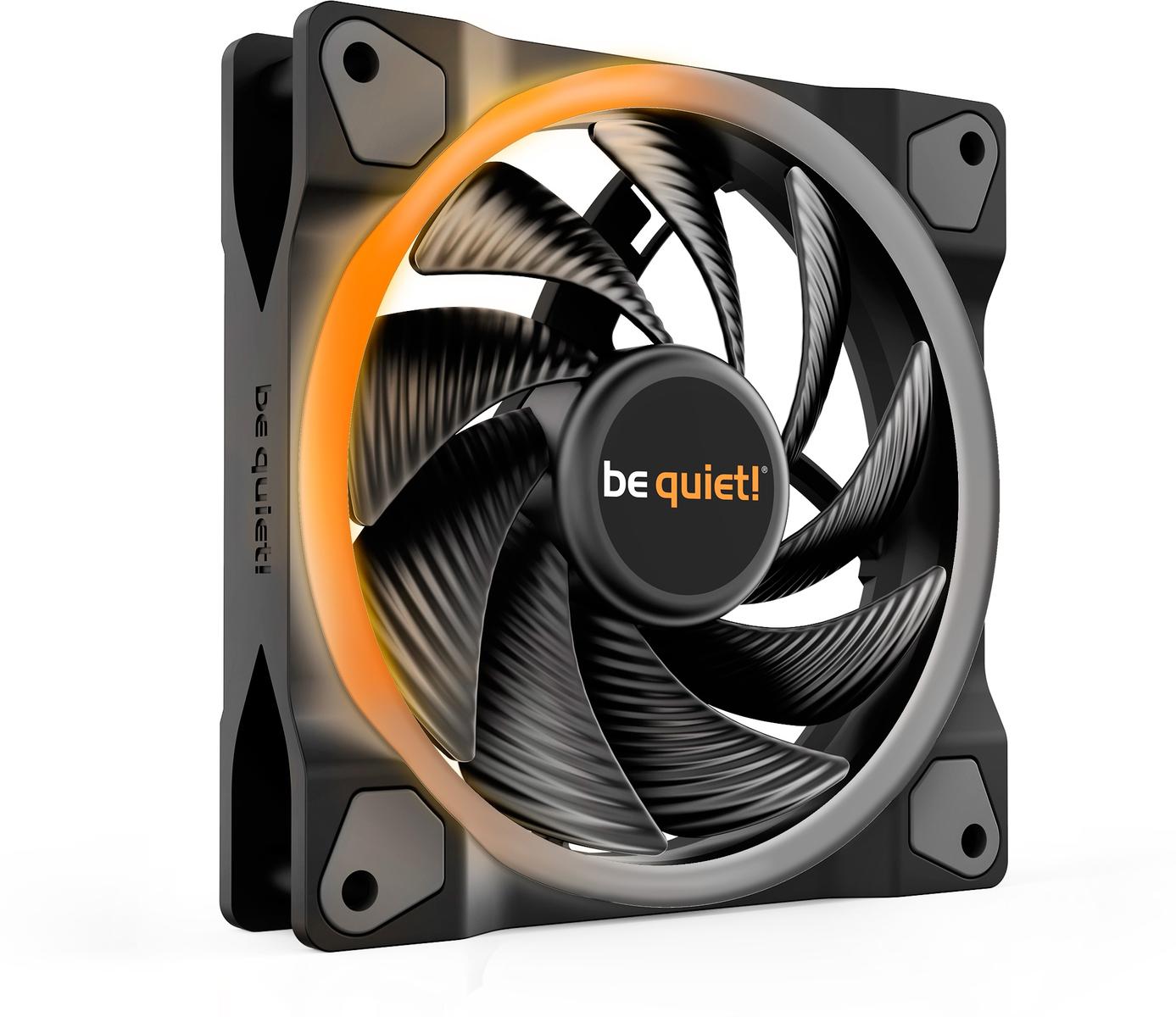 be quiet! Fan BL073 Light Wings 120mm PWM-high-speed ARGB LED Black Retail