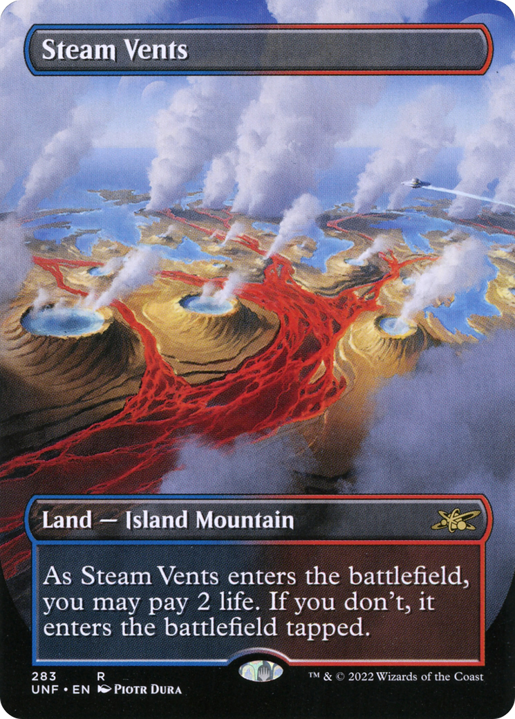 Steam Vents (UNF-283) - Unfinity (Borderless) Foil