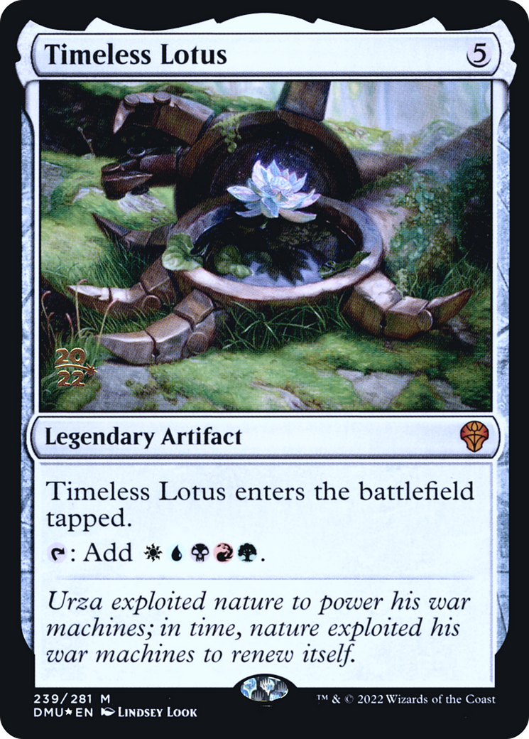 Timeless Lotus (PRE-239S) - Dominaria United Promos Foil