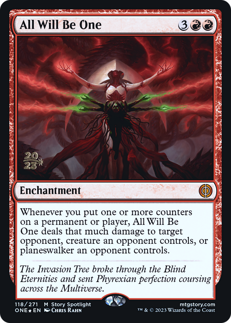 All Will Be One (PRE-118S) - Phyrexia: All Will Be One Promos Foil