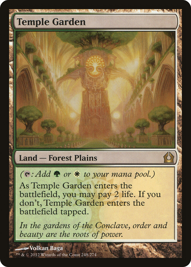 Temple Garden (RTR-248) - Return to Ravnica