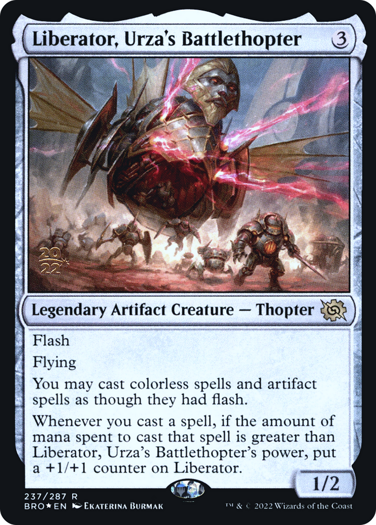 Liberator, Urza's Battlethopter (PRE-237S) - The Brothers' War Promos Foil